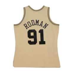 Mitchell & Ness Nba Swingman-Khaki Black Swingman Dennis Rodman Chicago Bulls 1997-98 Jersey
