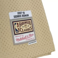 Mitchell & Ness Nba Swingman-Khaki Black Swingman Dennis Rodman Chicago Bulls 1997-98 Jersey