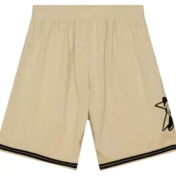 Mitchell & Ness Shorts-Khaki Black Swingman Philadelphia 76Ers 2000-01 Shorts