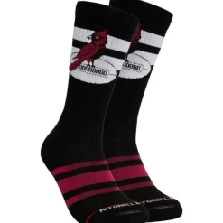 Mitchell & Ness Accessories-Lateral Crew Socks Arizona Cardinals
