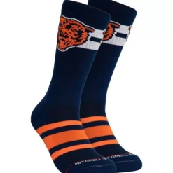 Mitchell & Ness Accessories-Lateral Crew Socks Chicago Bears