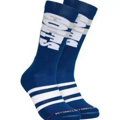 Mitchell & Ness Accessories-Lateral Crew Socks Indianapolis Colts