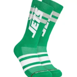 Mitchell & Ness Accessories-Lateral Crew Socks New York Jets