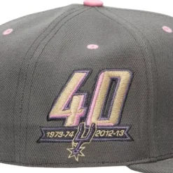 Mitchell & Ness Fitted-Lavender Dreams Fitted Hwc San Antonio Spurs