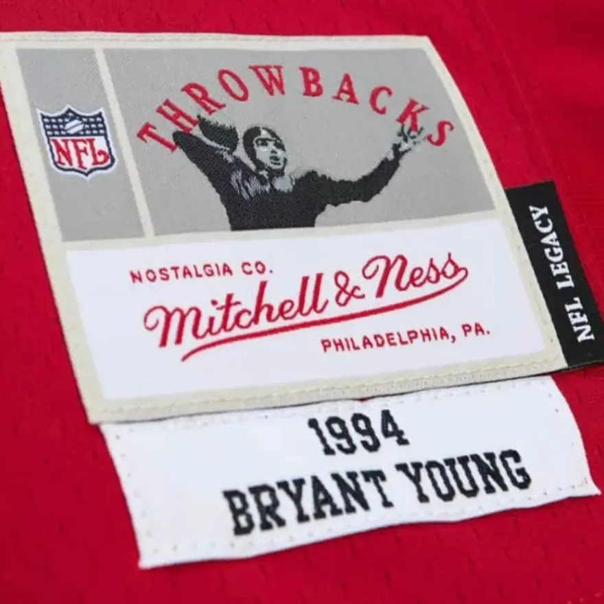 Mitchell & Ness Nfl Legacy-Legacy Bryant Young San Francisco 49Ers 1994 Jersey