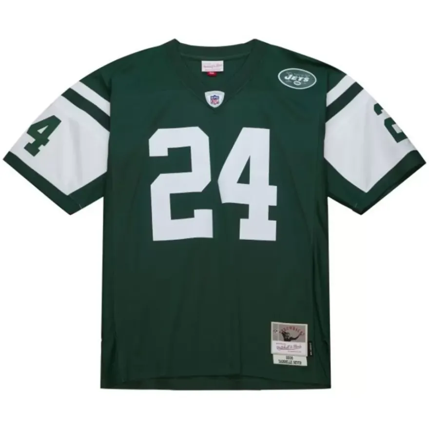 Mitchell & Ness Nfl Legacy-Legacy Darrelle Revis New York Jets Dark 2009 Jersey