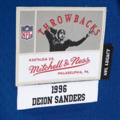 Mitchell & Ness Nfl Legacy-Legacy Deion Sanders Dallas Cowboys 1996 Jersey