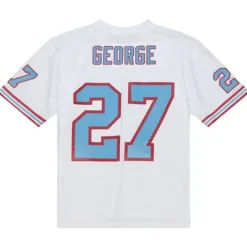 Mitchell & Ness Nfl Legacy-Legacy Eddie George Tennessee Oilers White 1998 Jersey