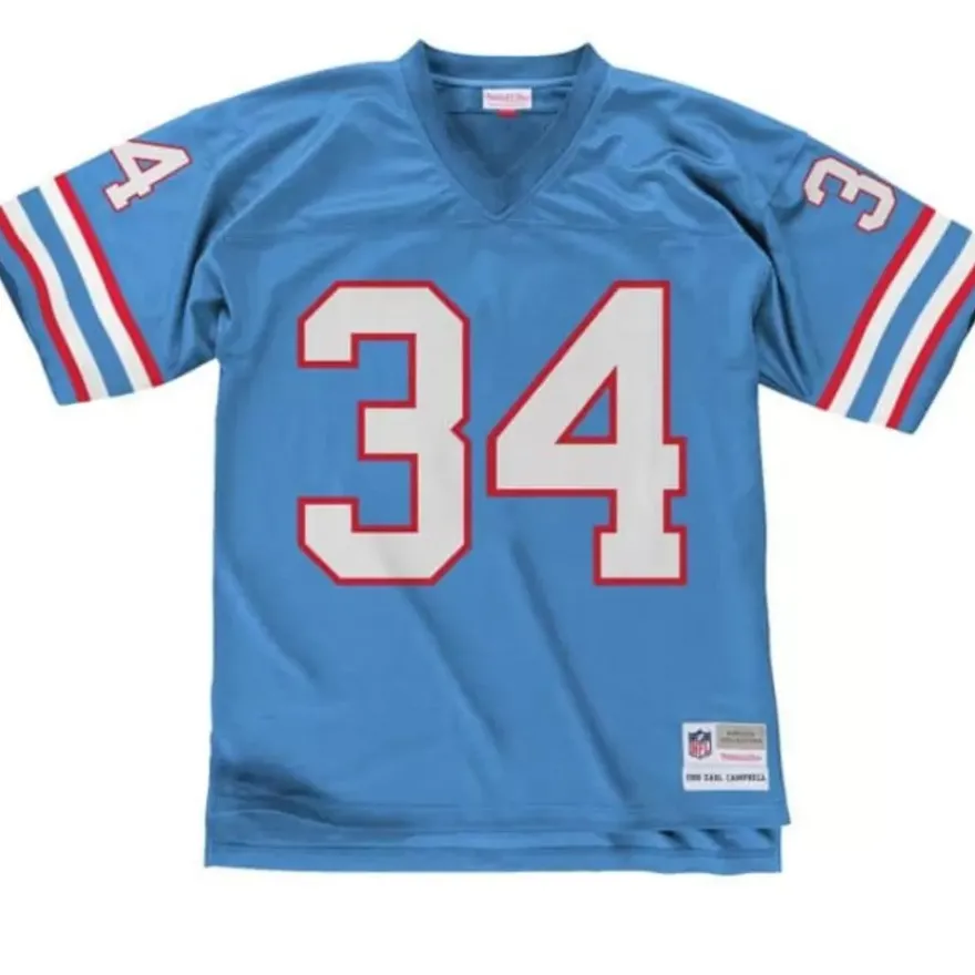 Mitchell & Ness Nfl Legacy-Legacy Jersey Houston Oilers 1980 Earl Campbell