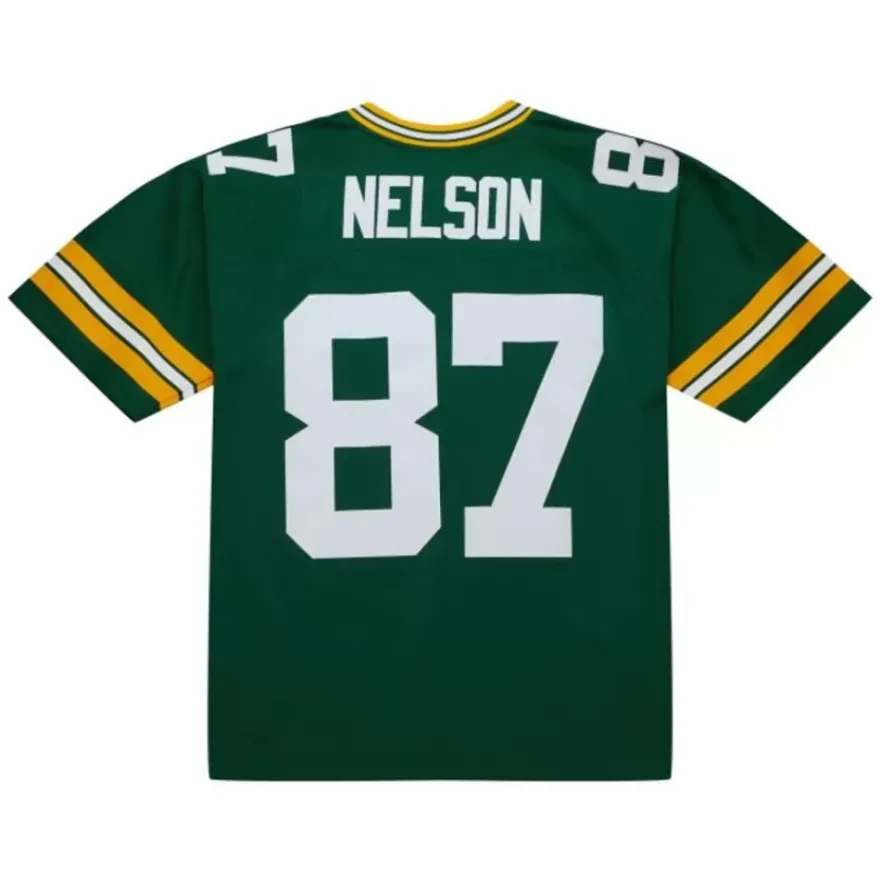 Mitchell & Ness Nfl Legacy-Legacy Jordy Nelson Green Bay Packers Dark 2010 Jersey