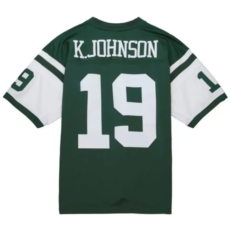 Mitchell & Ness Nfl Legacy-Legacy Keyshawn Johnson New York Jets Dark 1998 Jersey