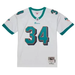 Mitchell & Ness Nfl Legacy-Legacy Ricky Williams Miami Dolphins White 2002 Jersey