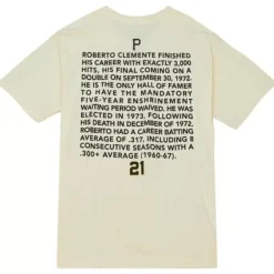 Mitchell & Ness T-Shirts & Tops-Legend Portrait Tee Pittsburgh Pirates Roberto Clemente