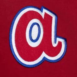 Mitchell & Ness T-Shirts & Tops-Legendary Slub Henley Atlanta Braves