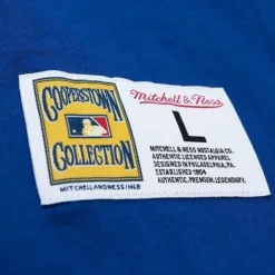 Mitchell & Ness T-Shirts & Tops-Legendary Slub Henley Los Angeles Dodgers