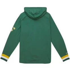 Mitchell & Ness T-Shirts & Tops-Legendary Slub Long Sleeve Hoodie Oakland Athletics