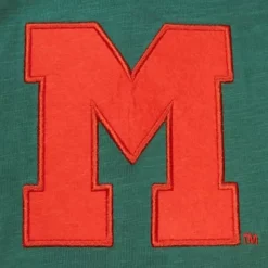 Mitchell & Ness T-Shirts & Tops-Legendary Slub Long Sleeve Hoodie University Of Miami