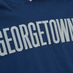 Mitchell & Ness T-Shirts & Tops-Legendary Slub Long Sleeve Hoodie Georgetown University
