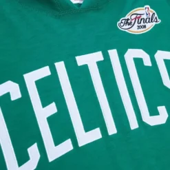Mitchell & Ness T-Shirts & Tops-Legendary Slub Long Sleeve Hoodie Boston Celtics