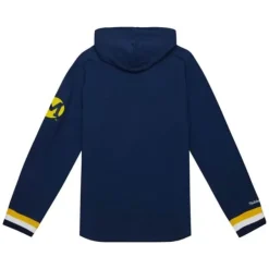 Mitchell & Ness T-Shirts & Tops-Legendary Slub Long Sleeve Hoodie University Of Michigan