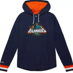 Mitchell & Ness Hoodies & Sweatshirts-Legendary Slub Long Sleeve Hoodie New York Islanders