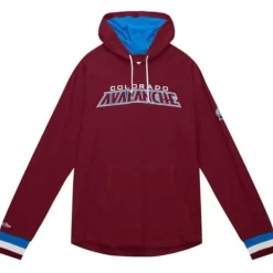 Mitchell & Ness Hoodies & Sweatshirts-Legendary Slub Long Sleeve Hoodie Colorado Avalanche