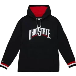 Mitchell & Ness T-Shirts & Tops-Legendary Slub Long Sleeve Hoodie Ohio State