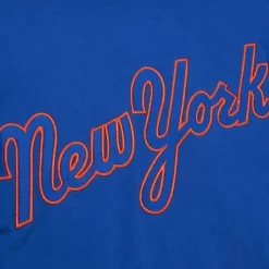 Mitchell & Ness T-Shirts & Tops-Legendary Slub Long Sleeve Hoodie New York Mets