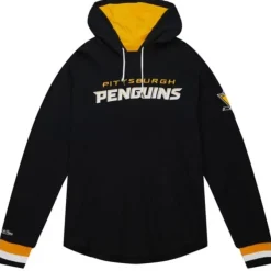 Mitchell & Ness Hoodies & Sweatshirts-Legendary Slub Long Sleeve Hoodie Pittsburgh Penguins