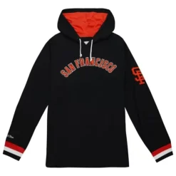 Mitchell & Ness T-Shirts & Tops-Legendary Slub Long Sleeve Hoodie San Francisco Giants