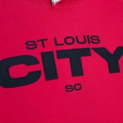 Mitchell & Ness T-Shirts & Tops-Legendary Slub Long Sleeve Hoodie St. Louis City Sc