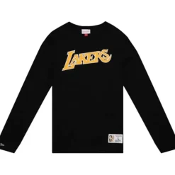 Mitchell & Ness T-Shirts & Tops-Legendary Slub Longsleeve Los Angeles Lakers
