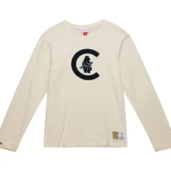 Mitchell & Ness T-Shirts & Tops-Legendary Slub Longsleeve Chicago Cubs