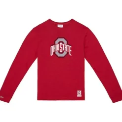 Mitchell & Ness T-Shirts & Tops-Legendary Slub Longsleeve Ohio State