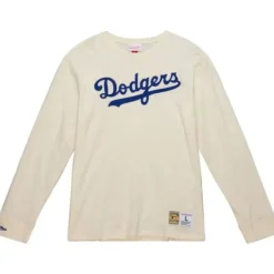 Mitchell & Ness T-Shirts & Tops-Legendary Slub Longsleeve Los Angeles Dodgers