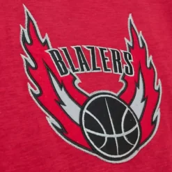 Mitchell & Ness T-Shirts & Tops-Legendary Slub Longsleeve Portland Trail Blazers