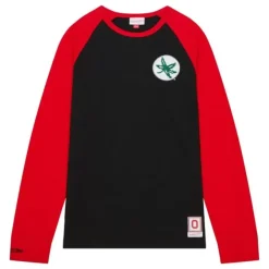 Mitchell & Ness T-Shirts & Tops-Legendary Slub Ls Tee Ohio State