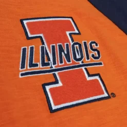 Mitchell & Ness T-Shirts & Tops-Legendary Slub Ls Tee University Of Illinois U-C