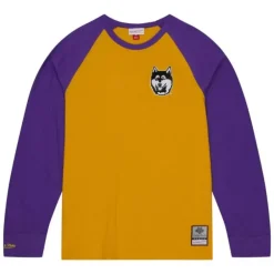 Mitchell & Ness T-Shirts & Tops-Legendary Slub Ls Tee University Of Washington