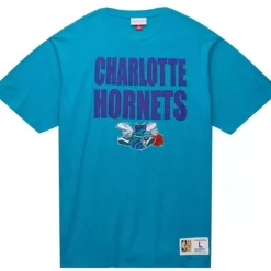 Mitchell & Ness T-Shirts & Tops-Legendary Slub S/S Tee Charlotte Hornets