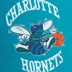 Mitchell & Ness T-Shirts & Tops-Legendary Slub Ss Tee Charlotte Hornets