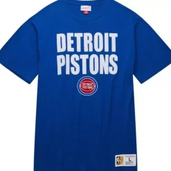 Mitchell & Ness T-Shirts & Tops-Legendary Slub S/S Tee Detroit Pistons