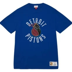 Mitchell & Ness T-Shirts & Tops-Legendary Slub S/S Tee Detroit Pistons