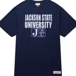 Mitchell & Ness T-Shirts & Tops-Legendary Slub S/S Tee Jackson State University