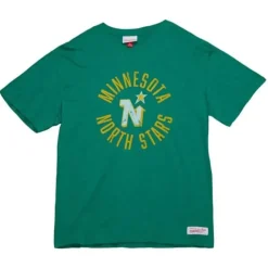Mitchell & Ness T-Shirts & Tops-Legendary Slub S/S Tee Minnesota North Stars