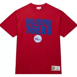 Mitchell & Ness T-Shirts & Tops-Legendary Slub S/S Tee Philadelphia 76Ers