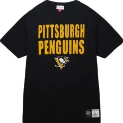 Mitchell & Ness T-Shirts & Tops-Legendary Slub S/S Tee Pittsburgh Penguins
