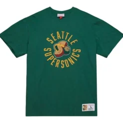Mitchell & Ness T-Shirts & Tops-Legendary Slub S/S Tee Seattle Supersonics