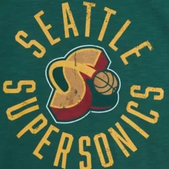 Mitchell & Ness T-Shirts & Tops-Legendary Slub S/S Tee Seattle Supersonics