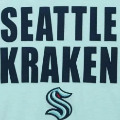 Mitchell & Ness T-Shirts & Tops-Legendary Slub Ss Tee Seattle Kraken